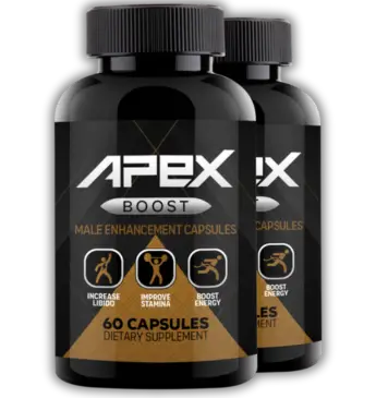 Two bottles of Apex Boost