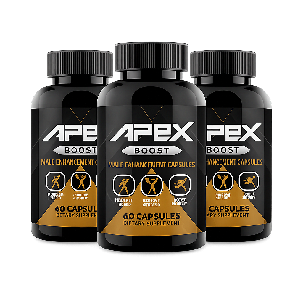 Three bottles of Apex Boost