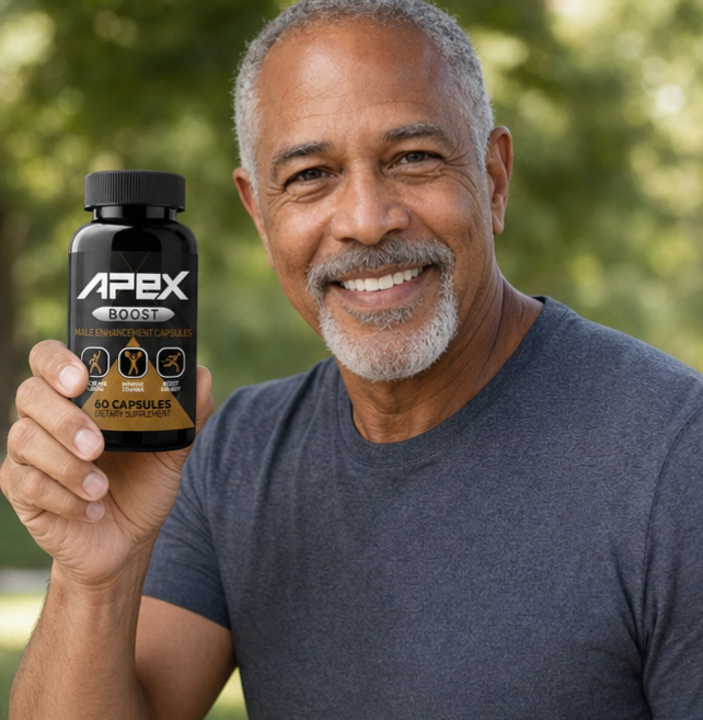 Man training — active lifestyle with Apex Boost
