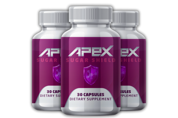 Three bottles of Apex Sugar Shield