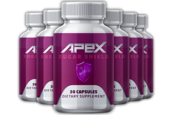 Six bottles of Apex Sugar Shield